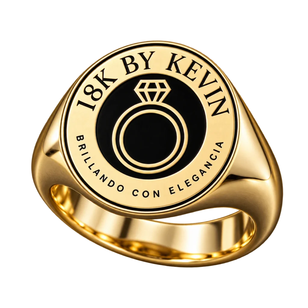Anillo Sello Kevin, producto de prueba